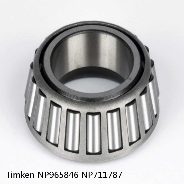 NP965846 NP711787 Timken Tapered Roller Bearing #1 small image