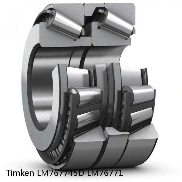 LM767745D LM76771 Timken Tapered Roller Bearing #1 small image