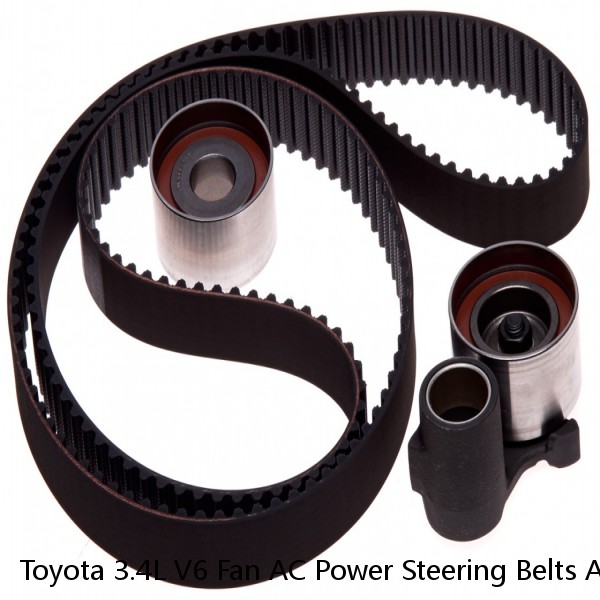 Toyota 3.4L V6 Fan AC Power Steering Belts ALL 3 OEM Tacoma 4Runner T100 Tundra (Fits: Toyota)