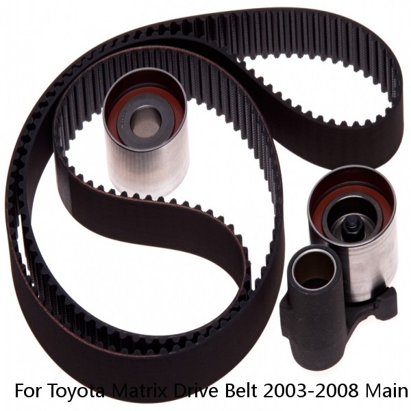 For Toyota Matrix Drive Belt 2003-2008 Main Drive Serpentine Belt Fan Alternator #1 small image