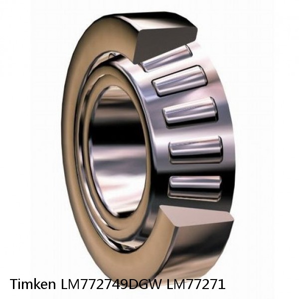 LM772749DGW LM77271 Timken Tapered Roller Bearing #1 image