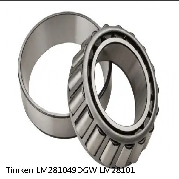 LM281049DGW LM28101 Timken Tapered Roller Bearing #1 image