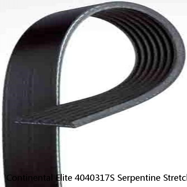Continental Elite 4040317S Serpentine Stretch Belt 4 Rib 31.7 In #1 image