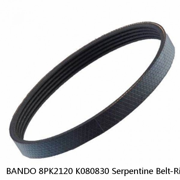 BANDO 8PK2120 K080830 Serpentine Belt-Rib Ace Precision Engineered VRibbed Belt  #1 image