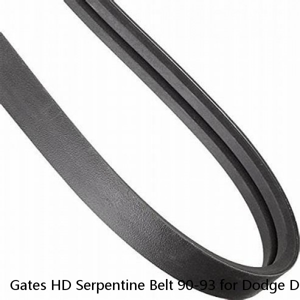 Gates HD Serpentine Belt 90-93 for Dodge D + W Cummins Diesel 5.9L Diesel   #1 image